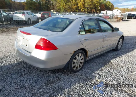 2007 Honda Accord 3.0 Ex из США, поврежденный, VIN 1HGCM66547A059761